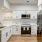 Kitchen with stainless steel appliances